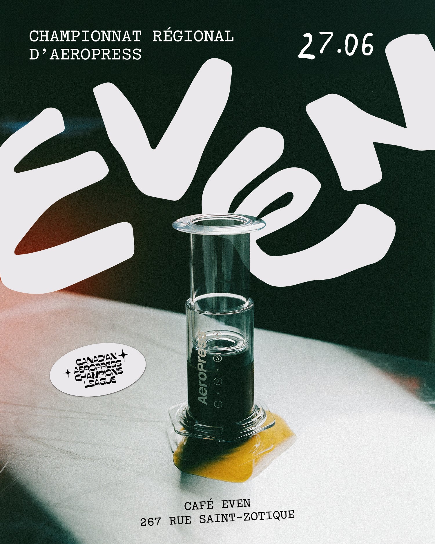 Aeropress Montreal Regional - Competitor Ticket